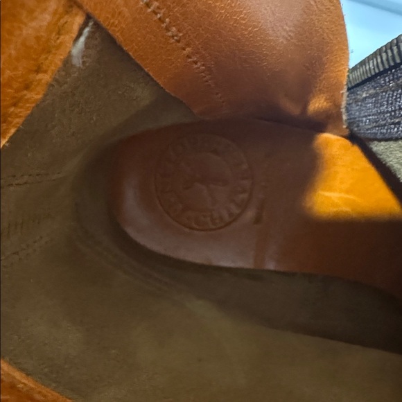 Penelope Chilvers Crop Tassel Bisquit Brown Ankle Boots 37/6 - Picture 13 of 14